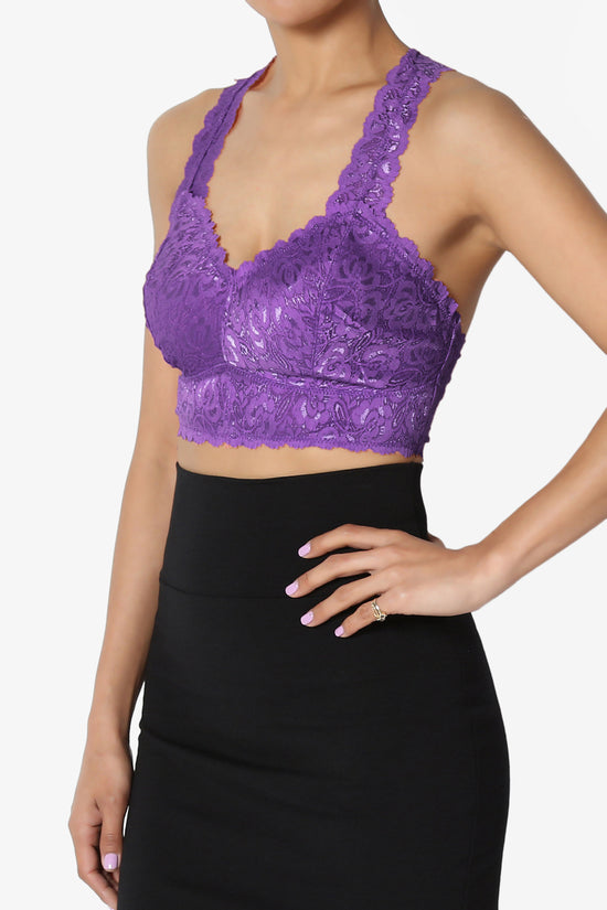Baja Lace Crop Tank Top PLUS