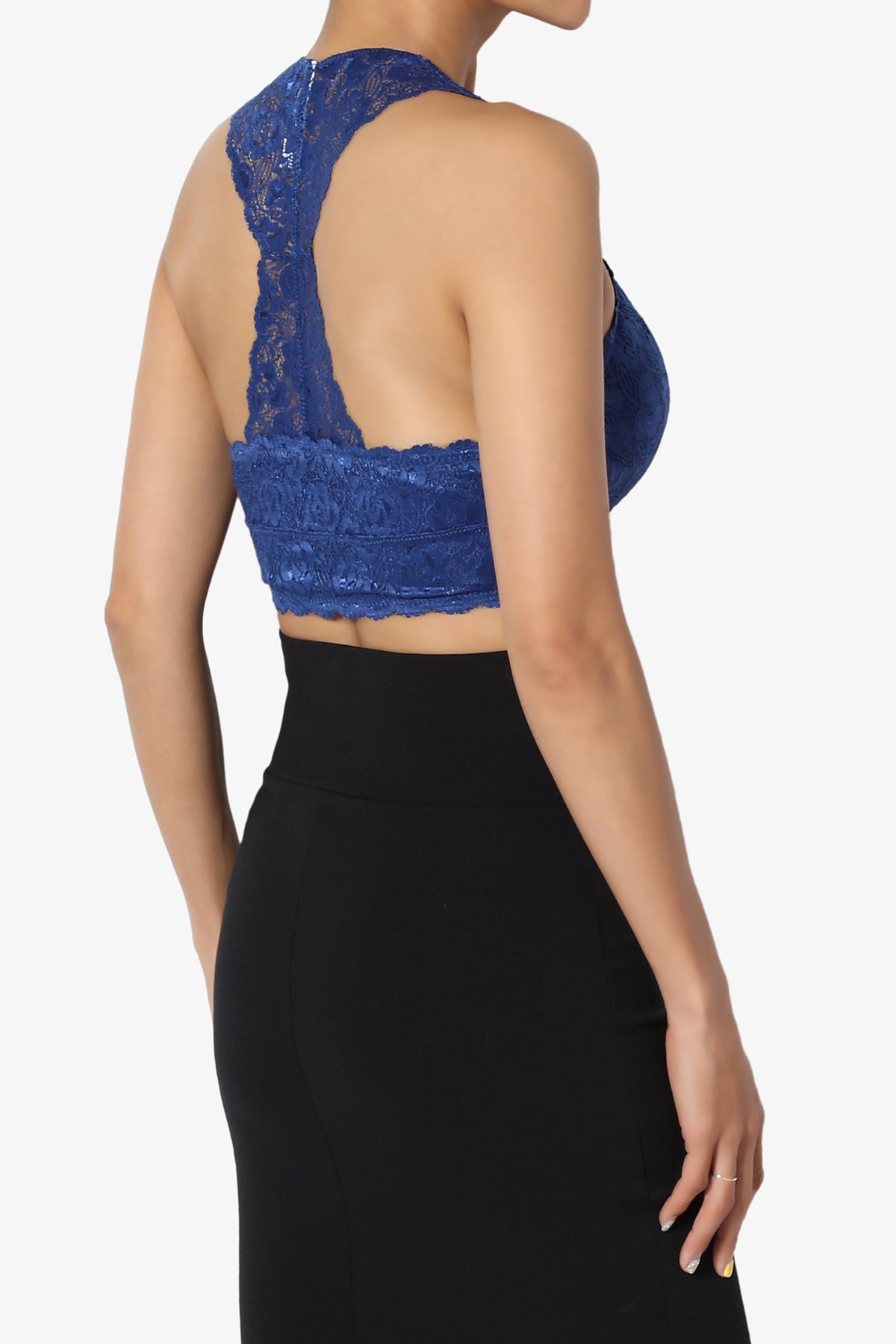Baja Lace Crop Tank Top ADD COLOR