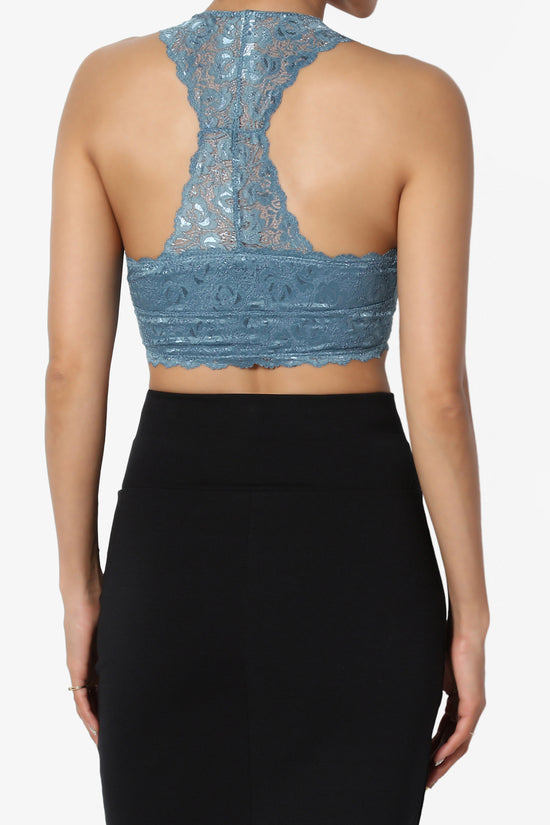 Baja Lace Crop Tank Top PLUS