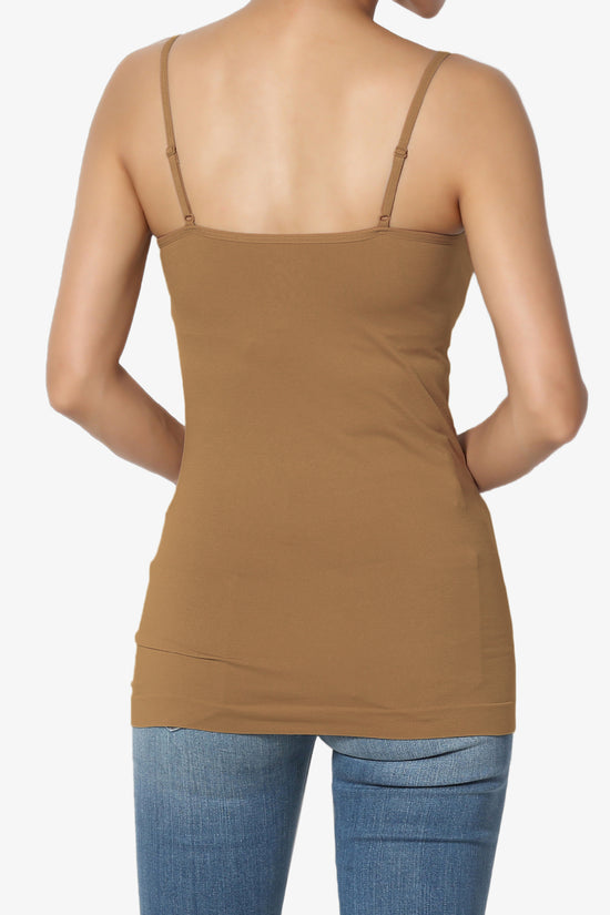 Himari Seamless Camisole Top DEEP CAMEL_2