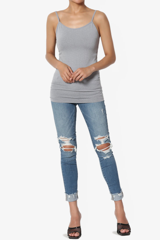 Himari Seamless Camisole Top HEATHER GREY_6