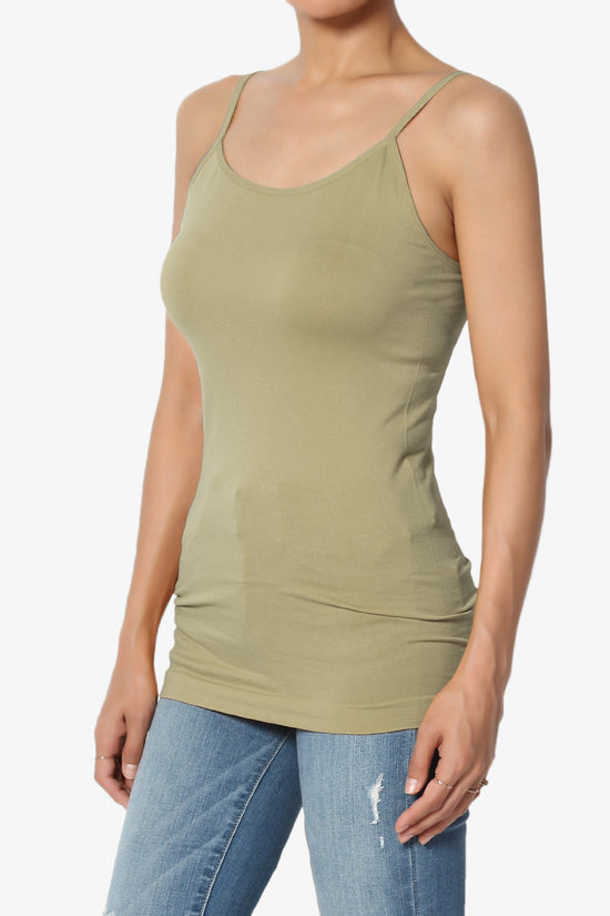 Himari Seamless Camisole Top KHAKI GREEN_3