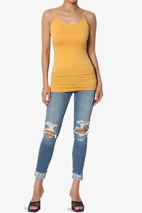Himari Seamless Camisole Top MUSTARD_6