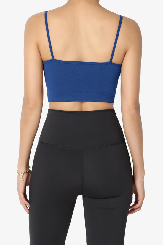 Cally Padded Crisscross Bralette SAPPHIRE_2