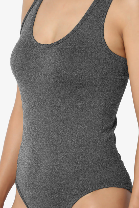 Rego Sleeveless Scoop Neck Seamless Bodysuit