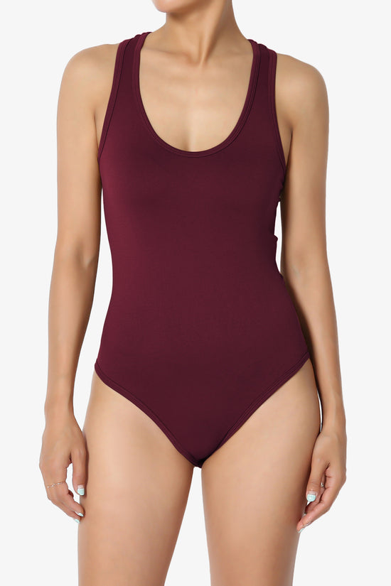 Rego Sleeveless Scoop Neck Seamless Bodysuit