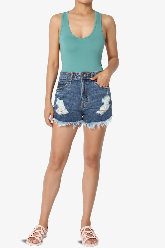 Rego Sleeveless Scoop Neck Seamless Bodysuit