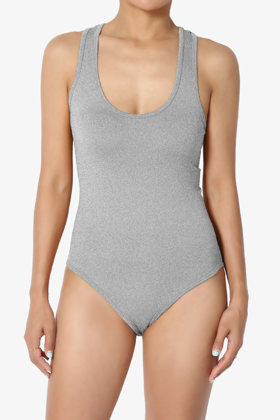 Rego Sleeveless Scoop Neck Seamless Bodysuit