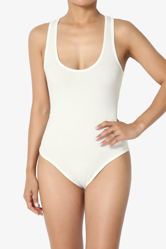 Rego Sleeveless Scoop Neck Seamless Bodysuit