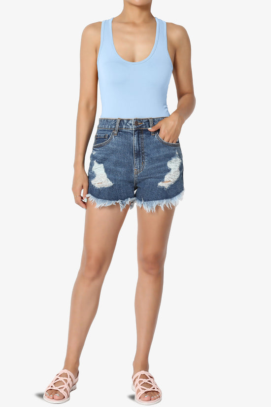 Rego Sleeveless Scoop Neck Seamless Bodysuit