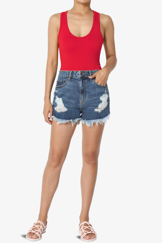 Rego Sleeveless Scoop Neck Seamless Bodysuit