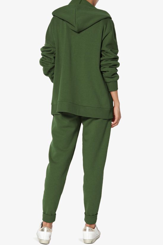 Accie Fleece Jacket & Jogger Pants Set PLUS