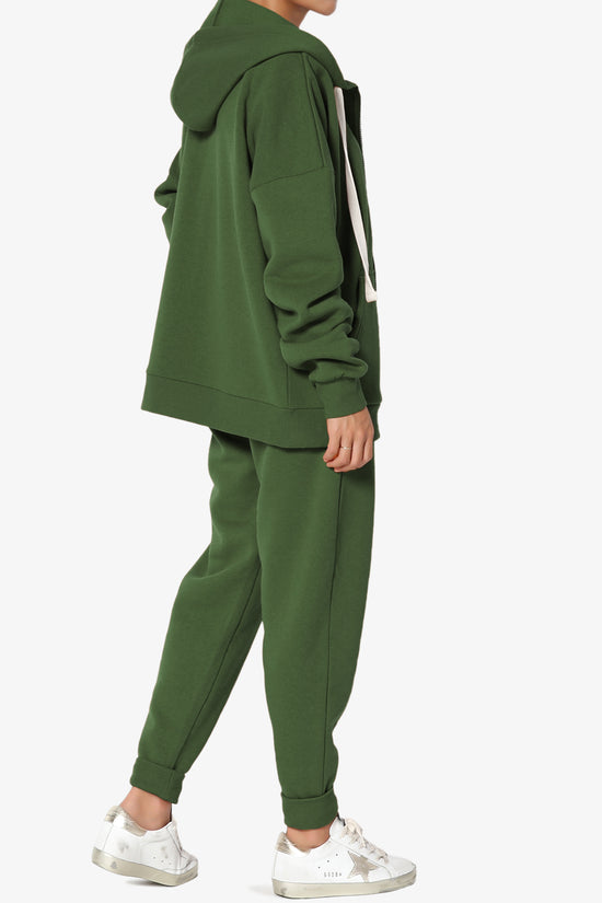 Accie Fleece Jacket & Jogger Pants Set PLUS