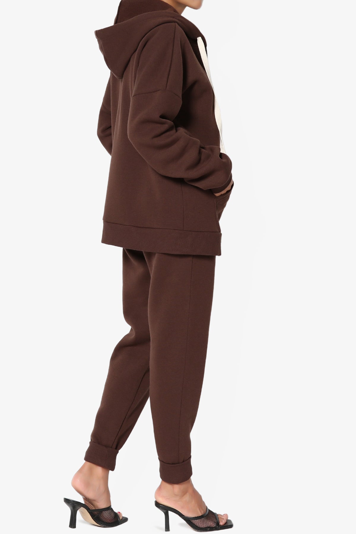 Accie Fleece Jacket & Jogger Pants Set PLUS