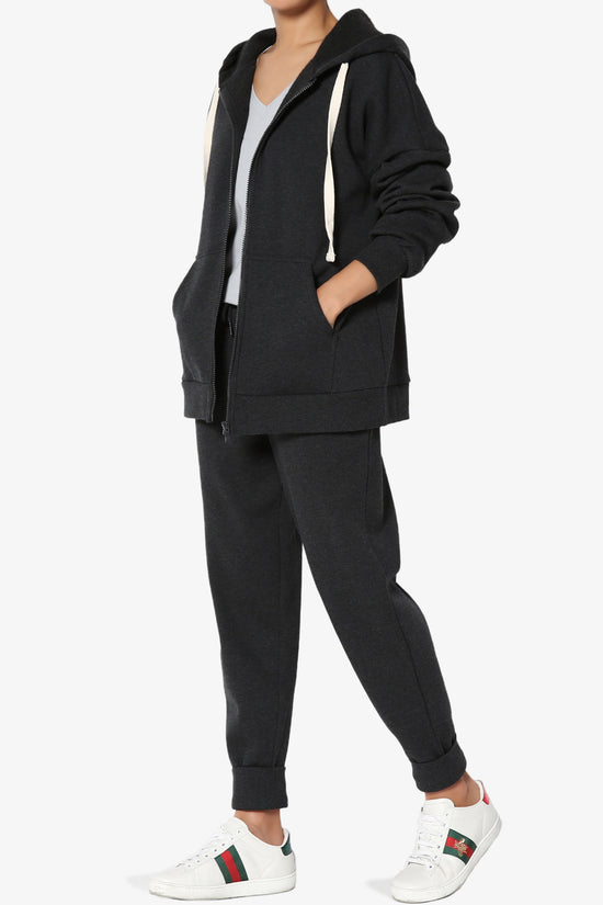 Accie Fleece Jacket & Jogger Pants Set PLUS