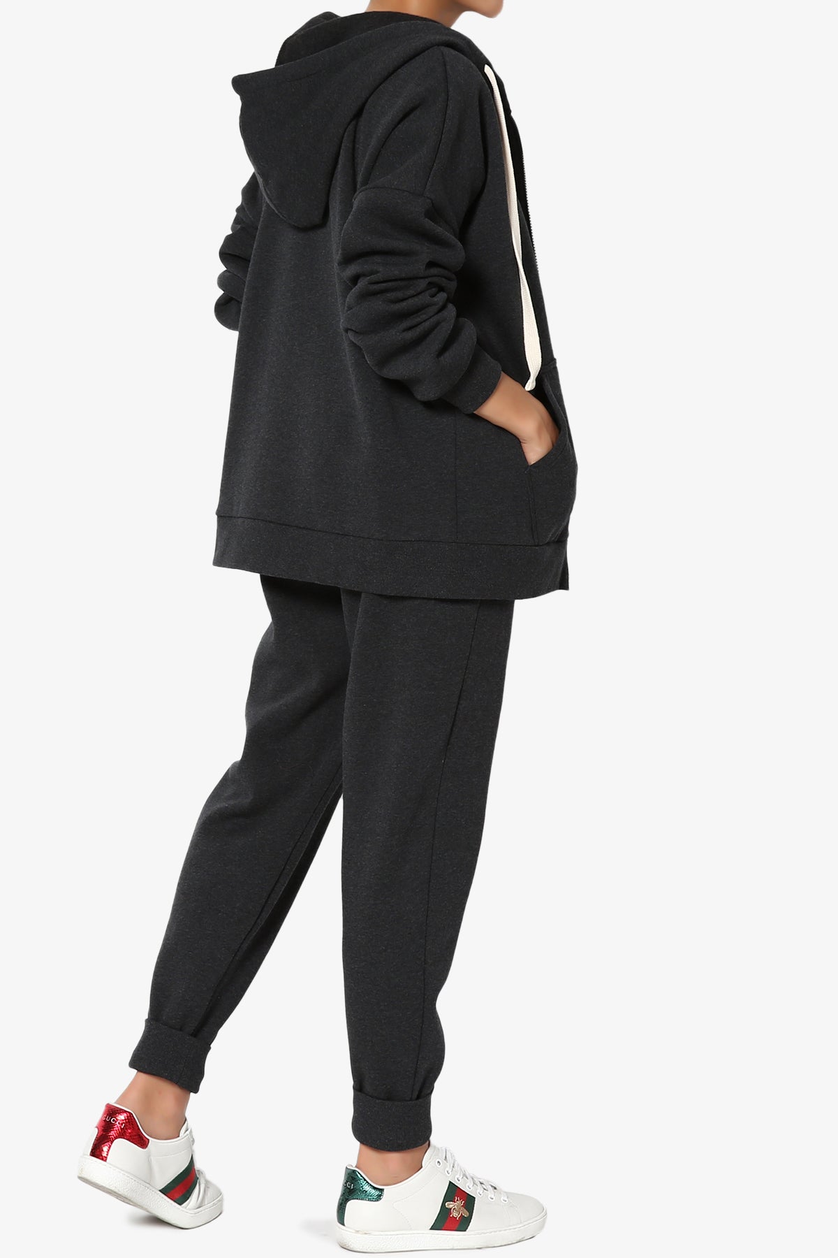 Accie Fleece Jacket & Jogger Pants Set PLUS