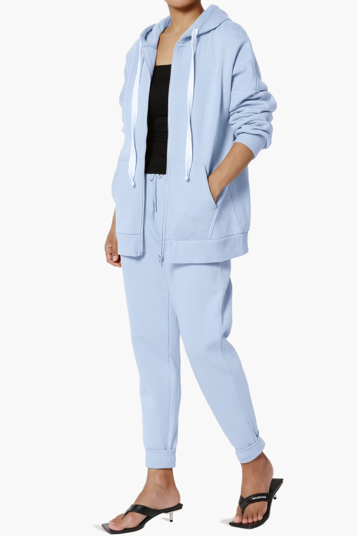 Accie Fleece Jacket & Jogger Pants Set PLUS