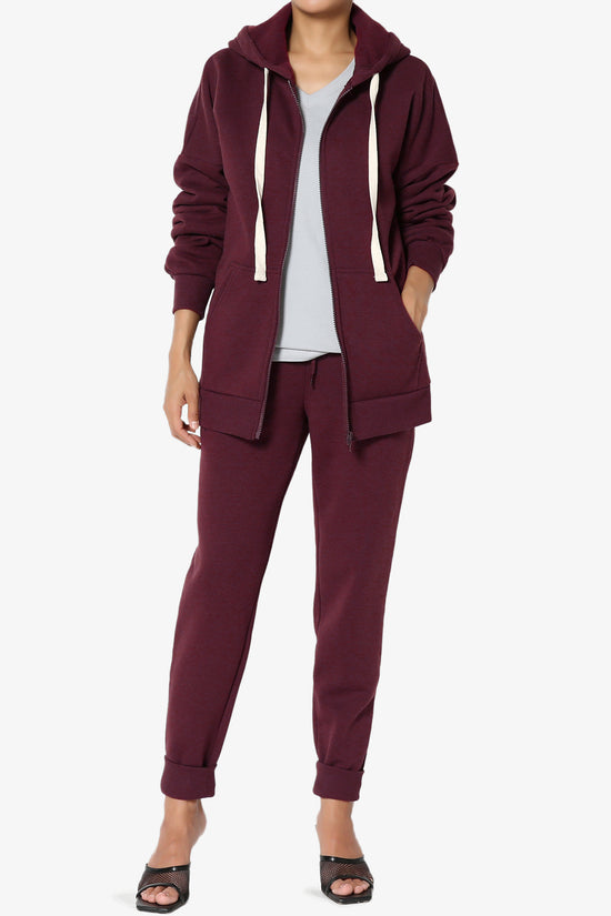 Accie Fleece Jacket & Jogger Pants Set PLUS