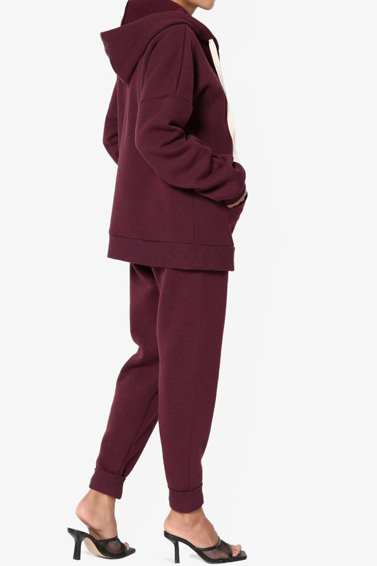Accie Fleece Jacket & Jogger Pants Set PLUS