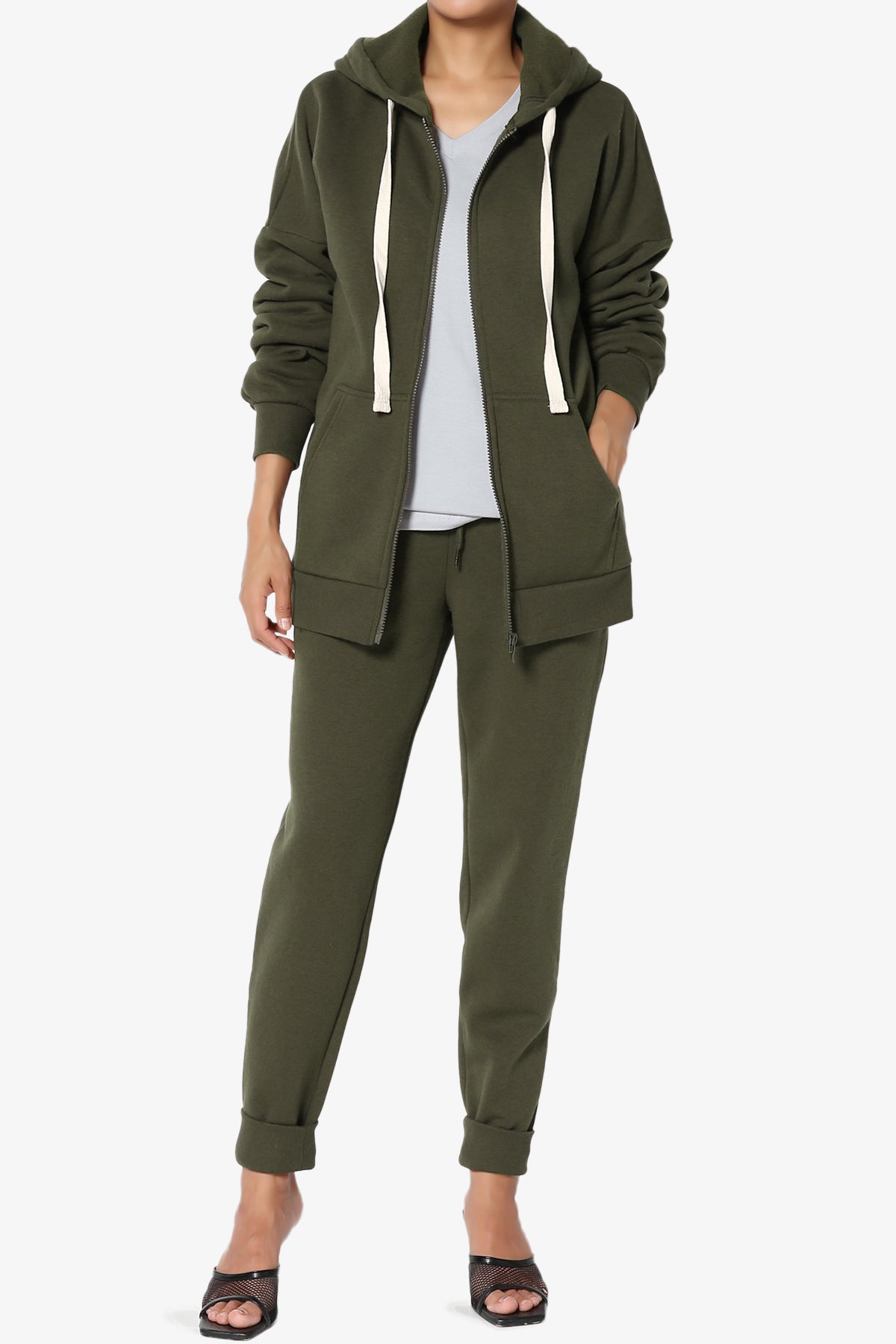 Accie Fleece Jacket & Jogger Pants Set