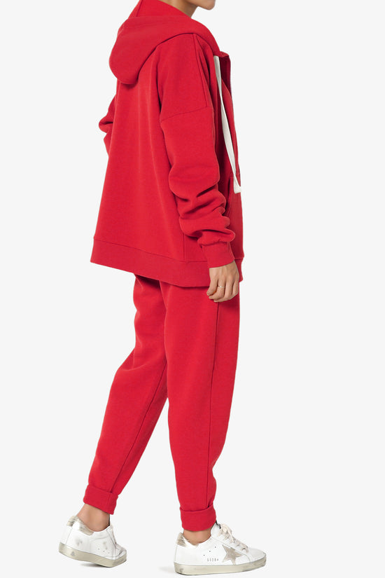 Accie Fleece Jacket & Jogger Pants Set PLUS
