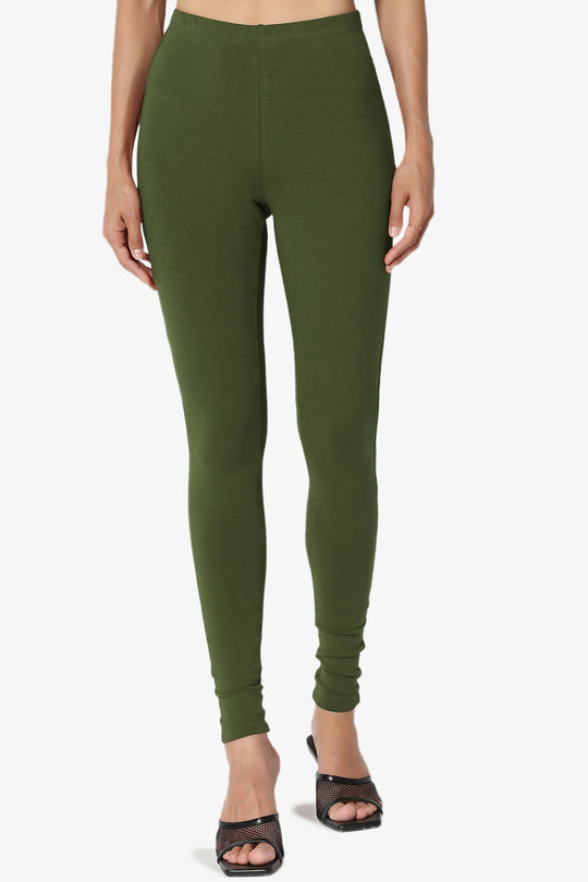 Ansley Luxe Cotton Ankle Leggings PLUS