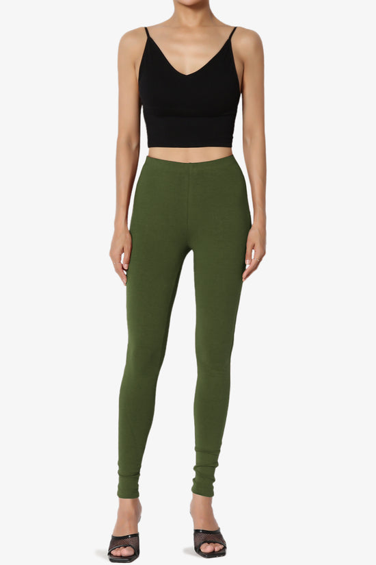 Ansley Luxe Cotton Ankle Leggings PLUS