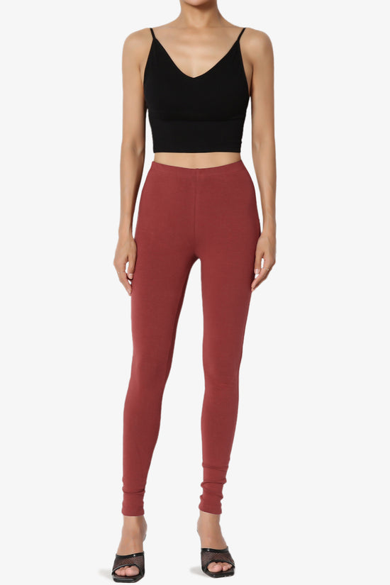 Ansley Luxe Cotton Ankle Leggings PLUS
