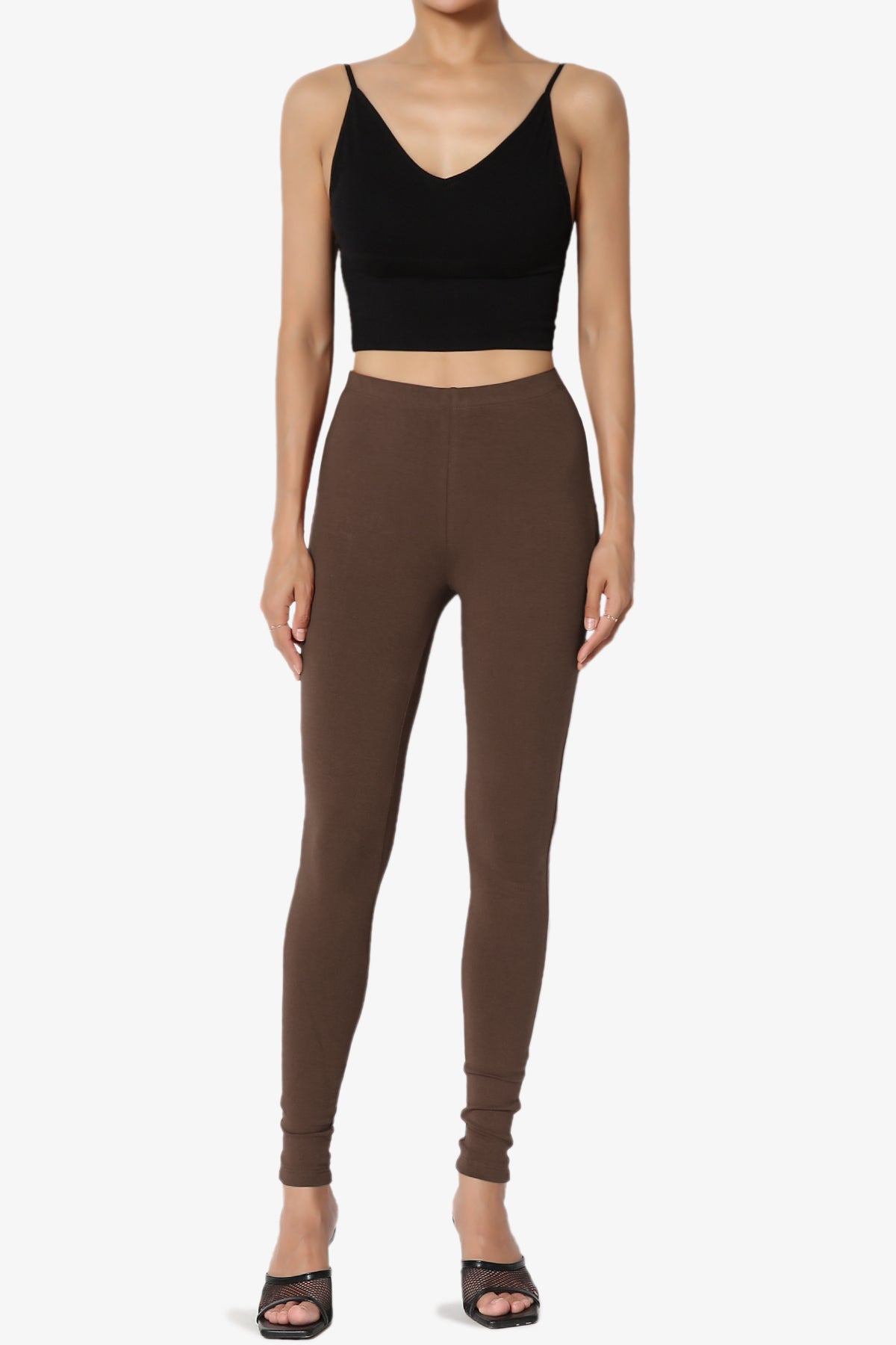 Ansley Luxe Cotton Ankle Leggings PLUS