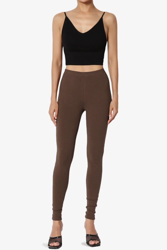 Ansley Luxe Cotton Ankle Leggings PLUS