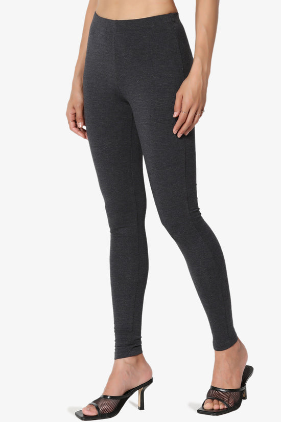Ansley Luxe Cotton Ankle Leggings PLUS