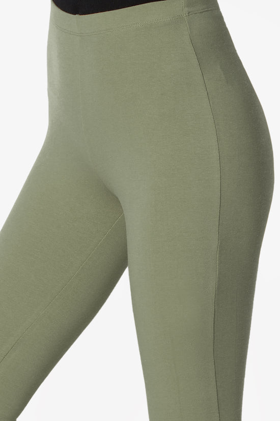 Ansley Luxe Cotton Ankle Leggings PLUS