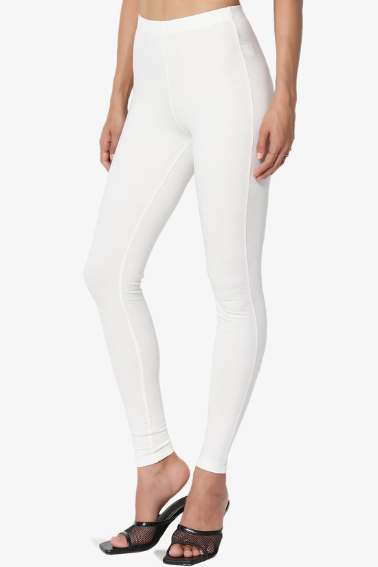 Ansley Luxe Cotton Ankle Leggings PLUS