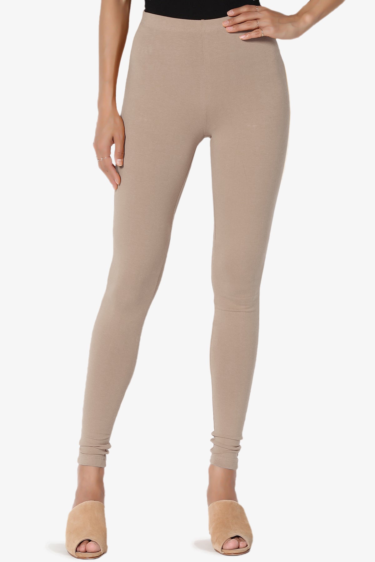 Ansley Luxe Cotton Ankle Leggings PLUS