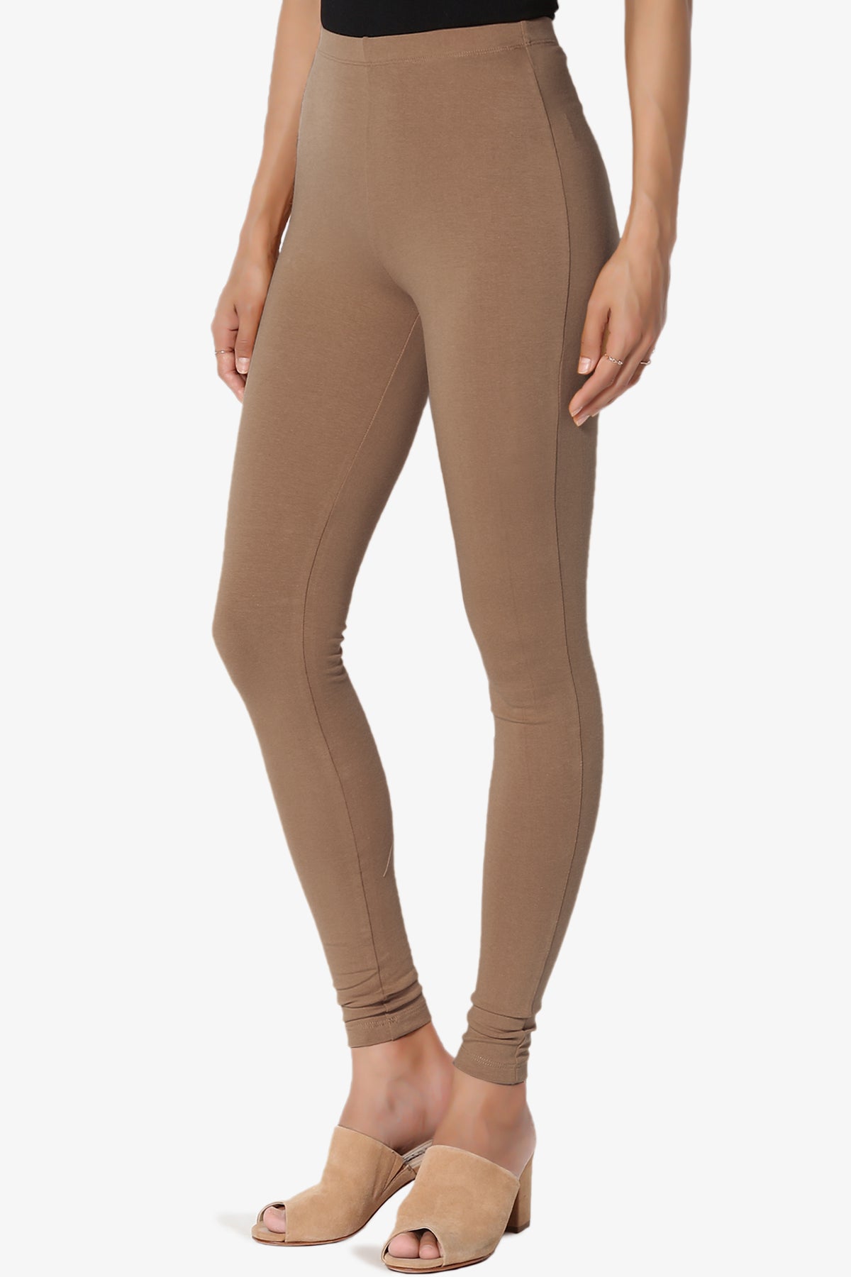 Ansley Luxe Cotton Ankle Leggings PLUS
