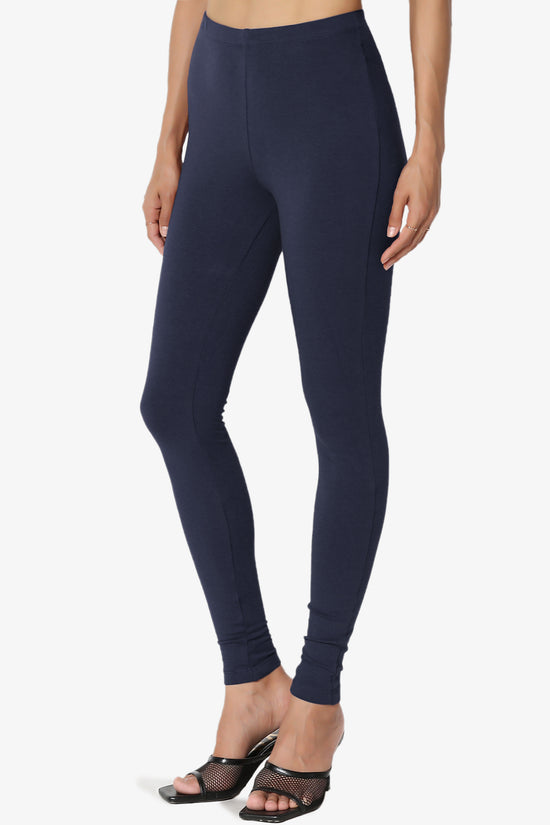 Ansley Luxe Cotton Ankle Leggings PLUS