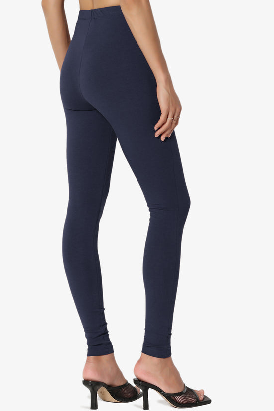 Ansley Luxe Cotton Ankle Leggings PLUS