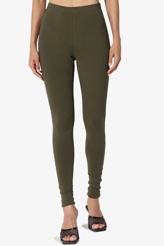 Ansley Luxe Cotton Ankle Leggings PLUS