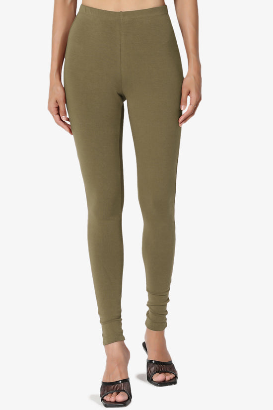 Ansley Luxe Cotton Ankle Leggings PLUS