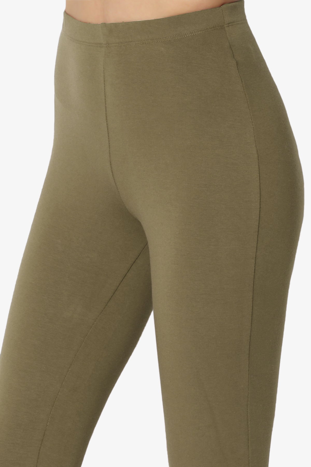 Ansley Luxe Cotton Ankle Leggings PLUS