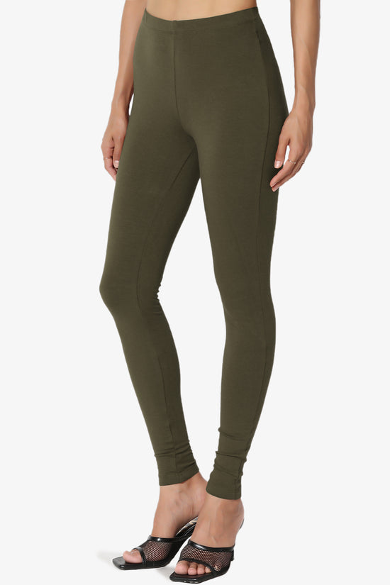 Ansley Luxe Cotton Ankle Leggings PLUS