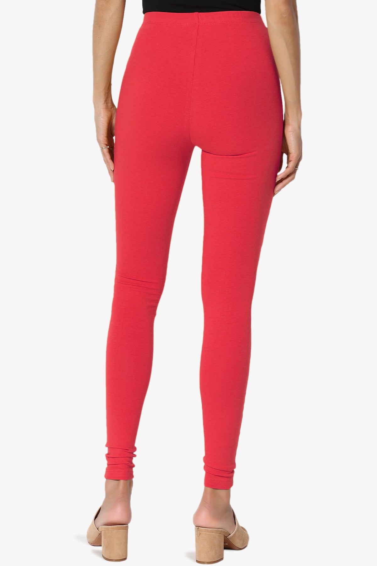 Ansley Luxe Cotton Ankle Leggings PLUS