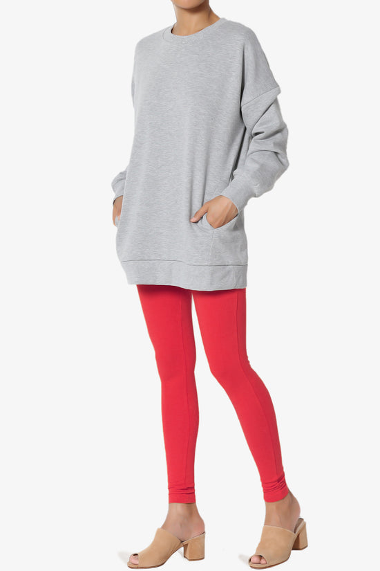 Ansley Luxe Cotton Ankle Leggings PLUS