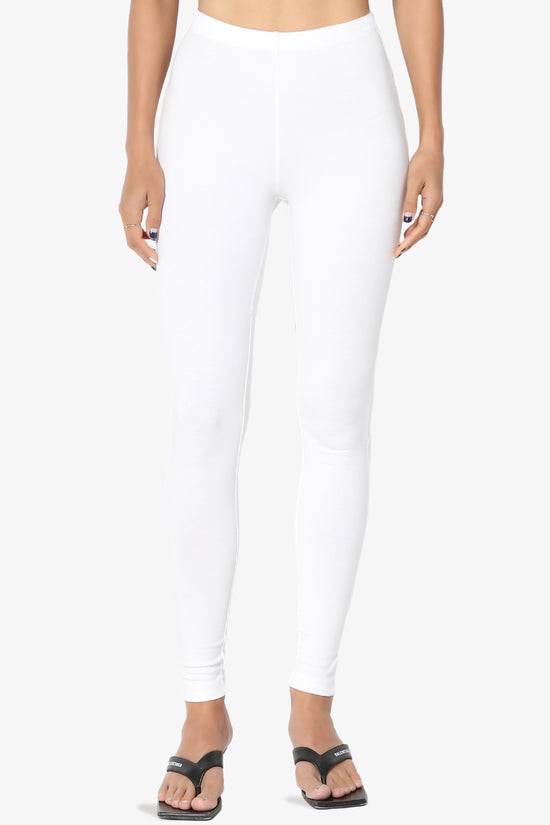 Ansley Luxe Cotton Ankle Leggings PLUS