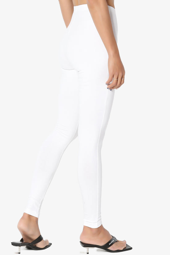 Ansley Luxe Cotton Ankle Leggings PLUS
