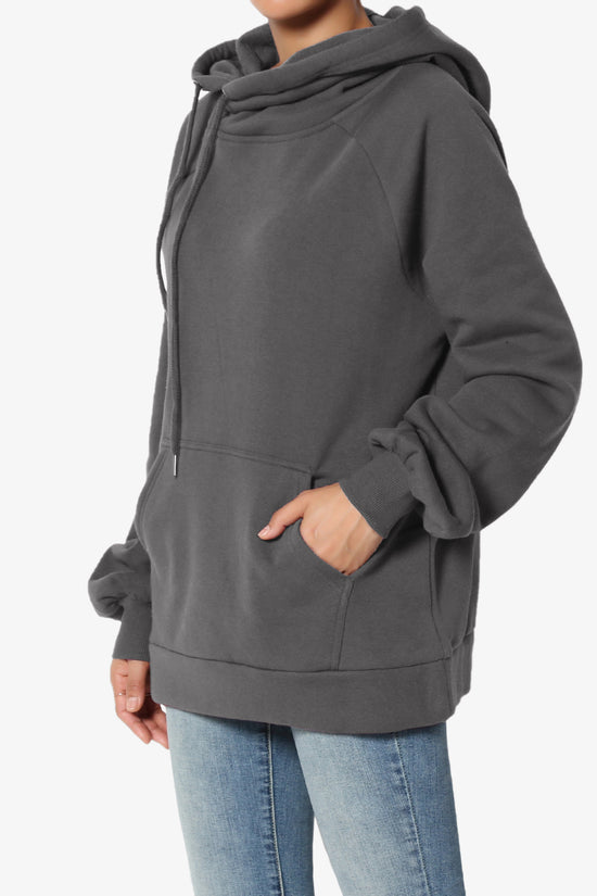 Accie Side Drawstring Hooded Sweatshirts PLUS