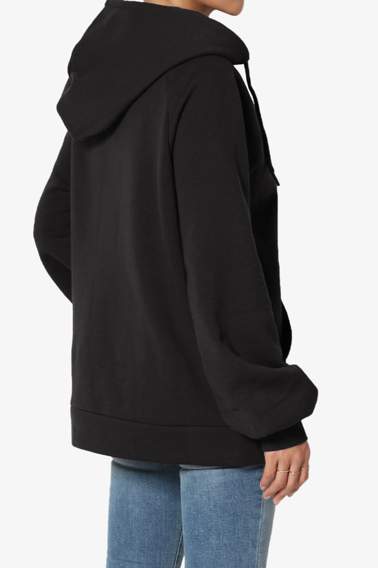 Accie Side Drawstring Hooded Sweatshirts PLUS