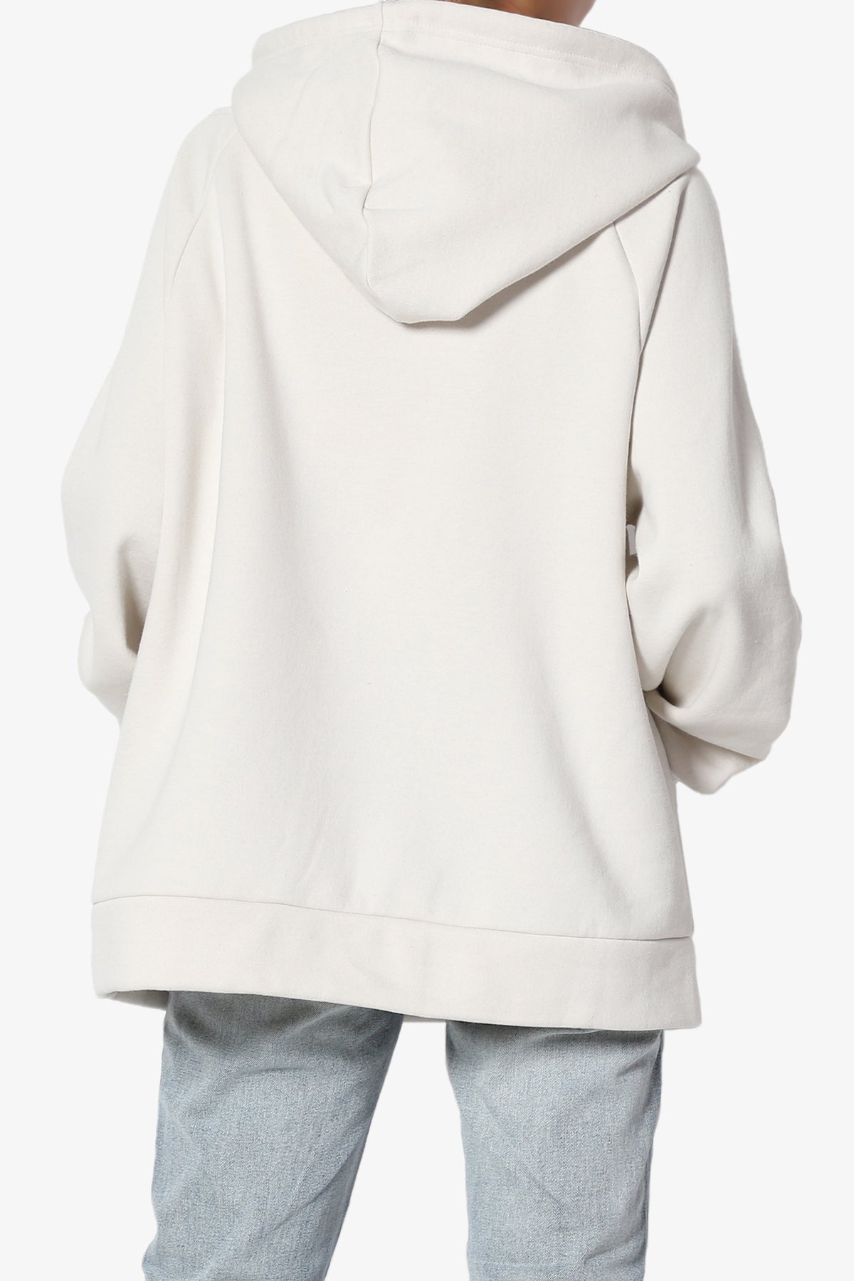 Accie Side Drawstring Hooded Sweatshirts PLUS