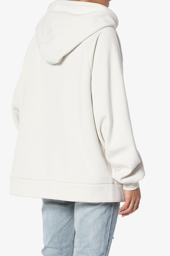 Accie Side Drawstring Hooded Sweatshirts PLUS