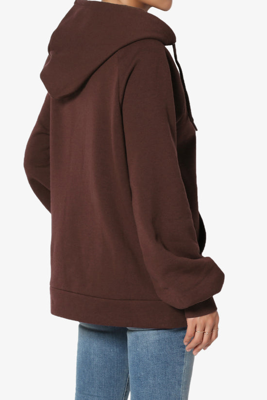 Accie Side Drawstring Hooded Sweatshirts PLUS